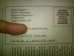 Scientology mailer 1