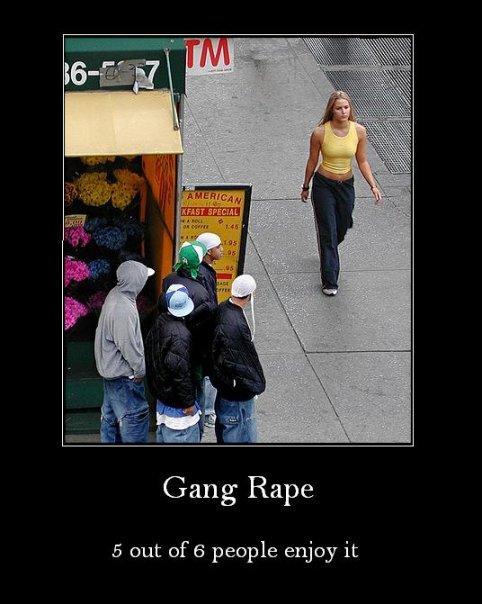 gang rape poster