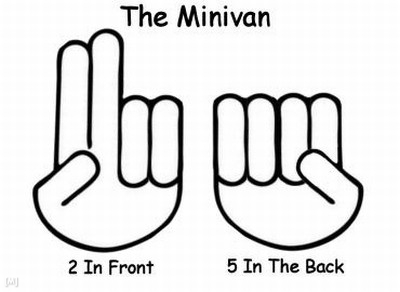 the minivan