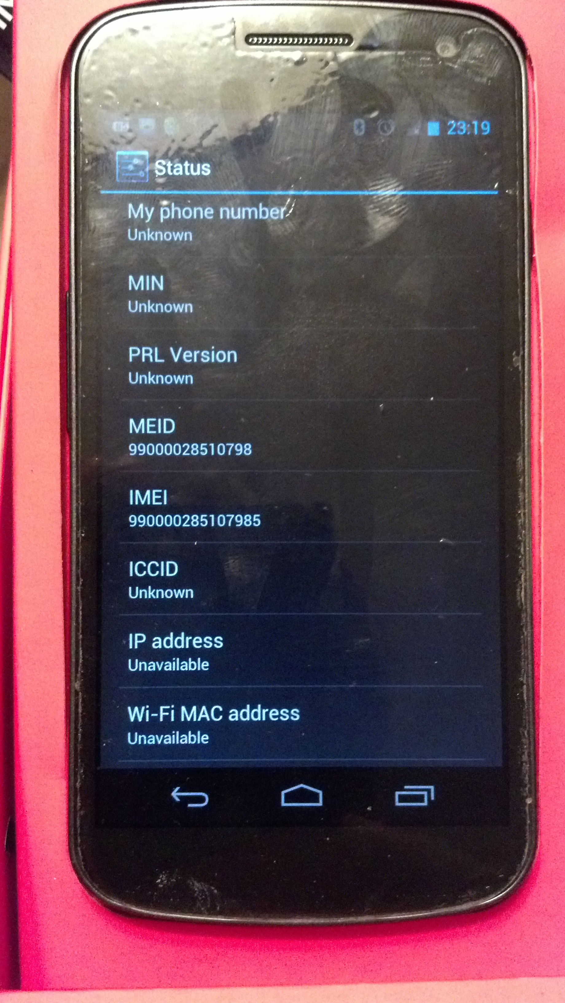 nexus imei