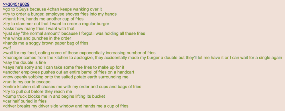 five guys fries